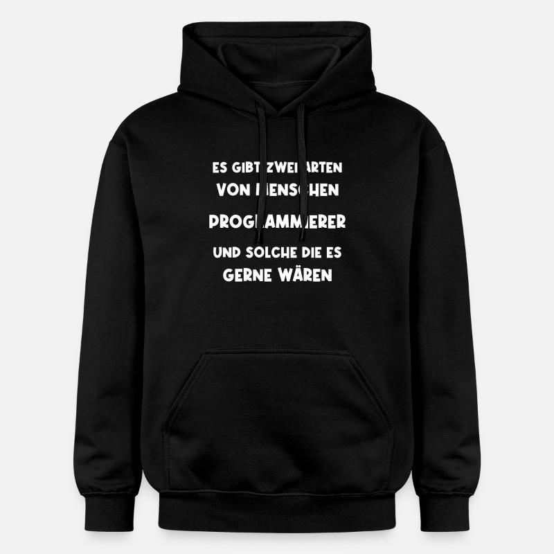 Programmierer Informatiker Softwareentwickler - Gildan Unisex Softstyle® Midweight Hoodie - Schwarz