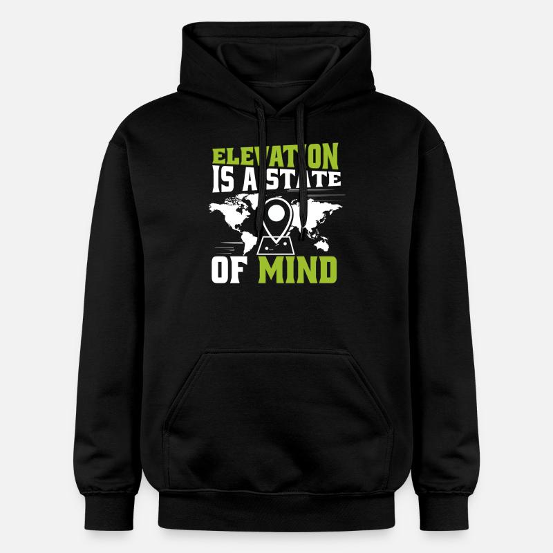 Geografische Informationssysteme - Gildan Unisex Softstyle® Midweight Hoodie - Schwarz