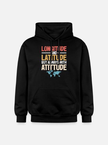 Geographic Information Systems - Gildan Unisex Softstyle® Midweight Hoodie - black