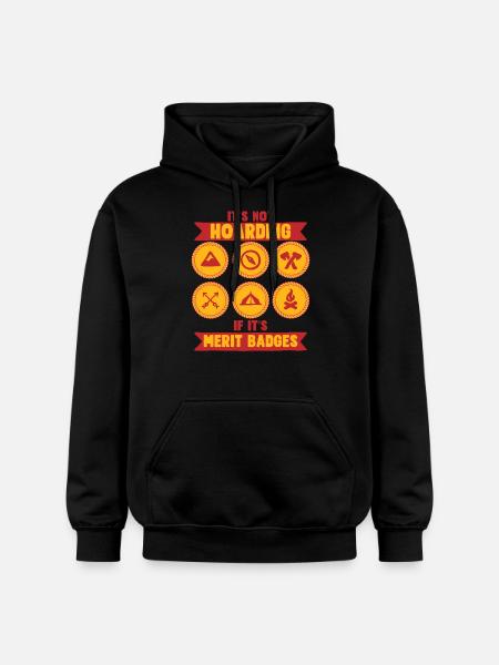 Scout Guide Scout Scout Group - Gildan Unisex Softstyle® Midweight Hoodie - black