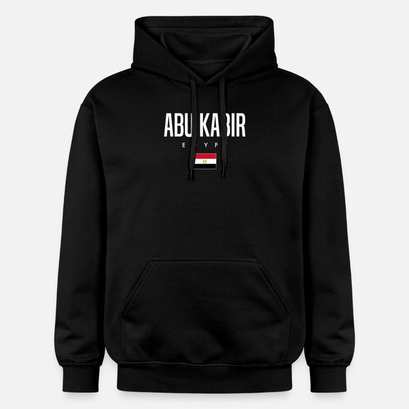 Abu Kabir, Égypte - Sweat à capuche Softstyle® Gildan Unisexe - noir