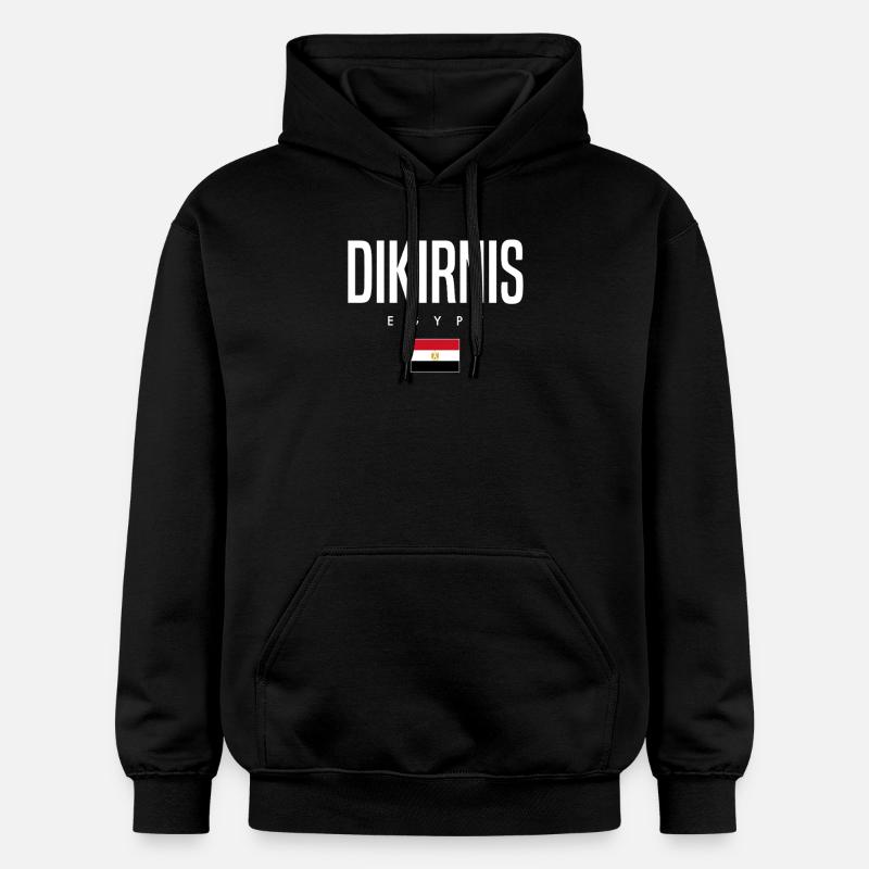 Dikirnis, Égypte - Sweat à capuche Softstyle® Gildan Unisexe - noir