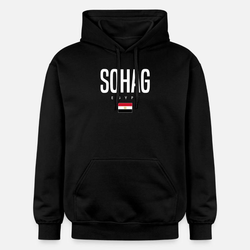 Sohag Égypte - Sweat à capuche Softstyle® Gildan Unisexe - noir
