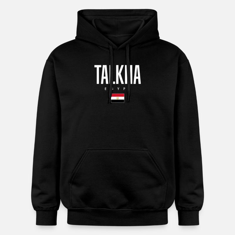 Talkha Égypte - Sweat à capuche Softstyle® Gildan Unisexe - noir