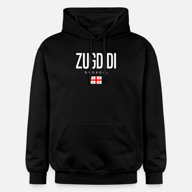 Zougdidi, Géorgie - Sweat à capuche Softstyle® Gildan Unisexe - noir