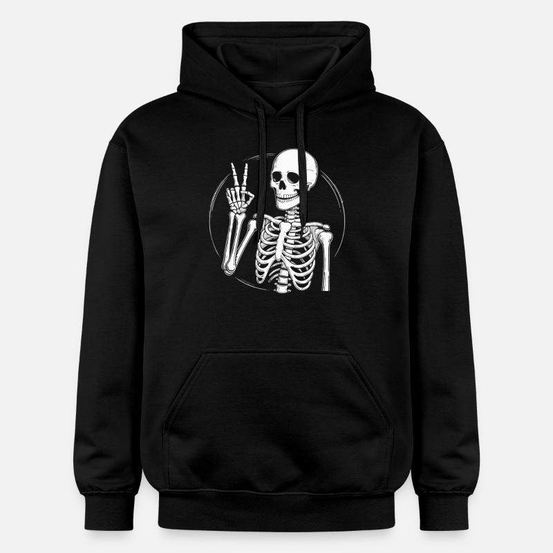 CRÂNE PAIX - Sweat à capuche Softstyle® Gildan Unisexe - noir
