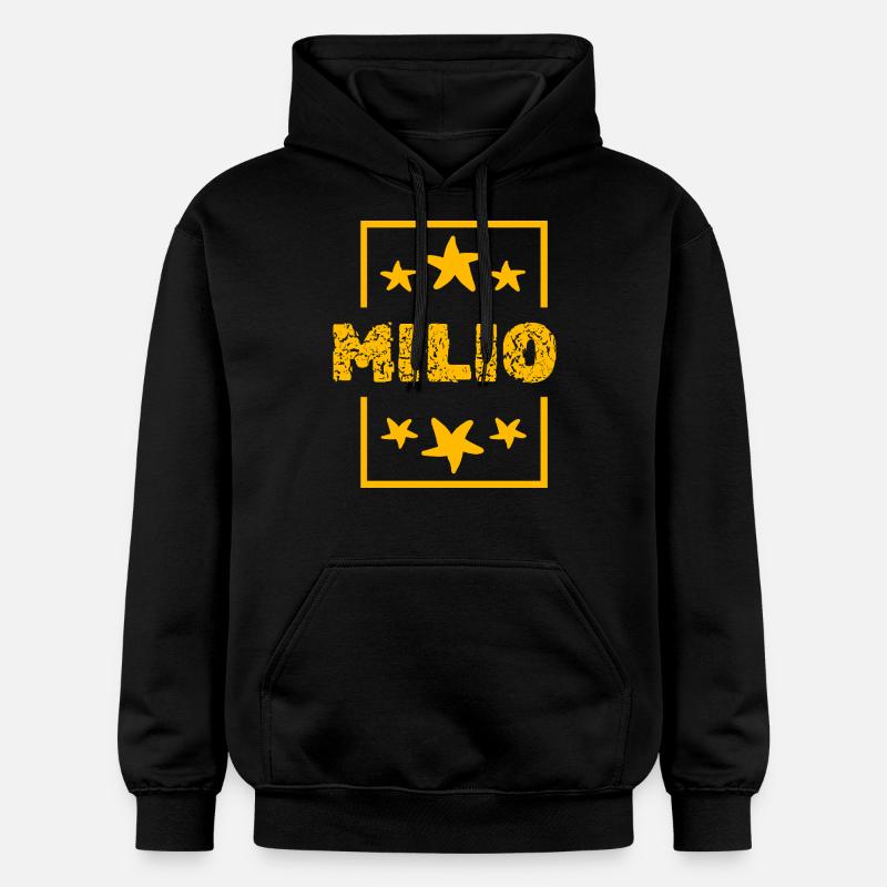 Milio - Sweat à capuche Softstyle® Gildan Unisexe - noir