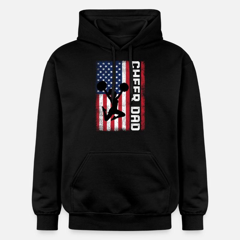 Cheer Dad - Sweat à capuche Softstyle® Gildan Unisexe - noir