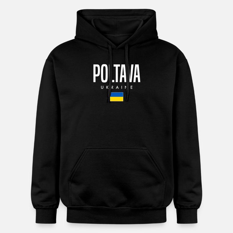 Poltava, Ukraine - Sweat à capuche Softstyle® Gildan Unisexe - noir