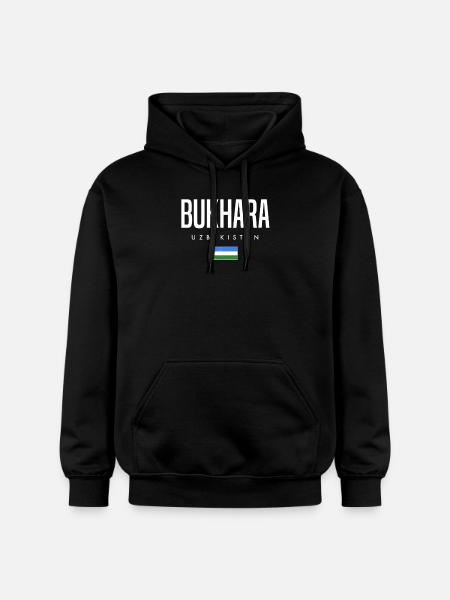 Boukhara, Ouzbékistan - Sweat à capuche Softstyle® Gildan Unisexe - noir