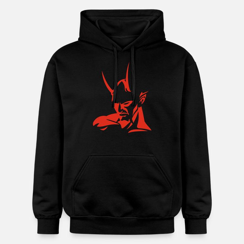 chasser le diable - Sweat à capuche Softstyle® Gildan Unisexe - noir