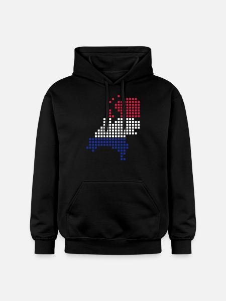 Dutch - holland - netherlands - Gildan Unisex Softstyle® Midweight Hoodie - black