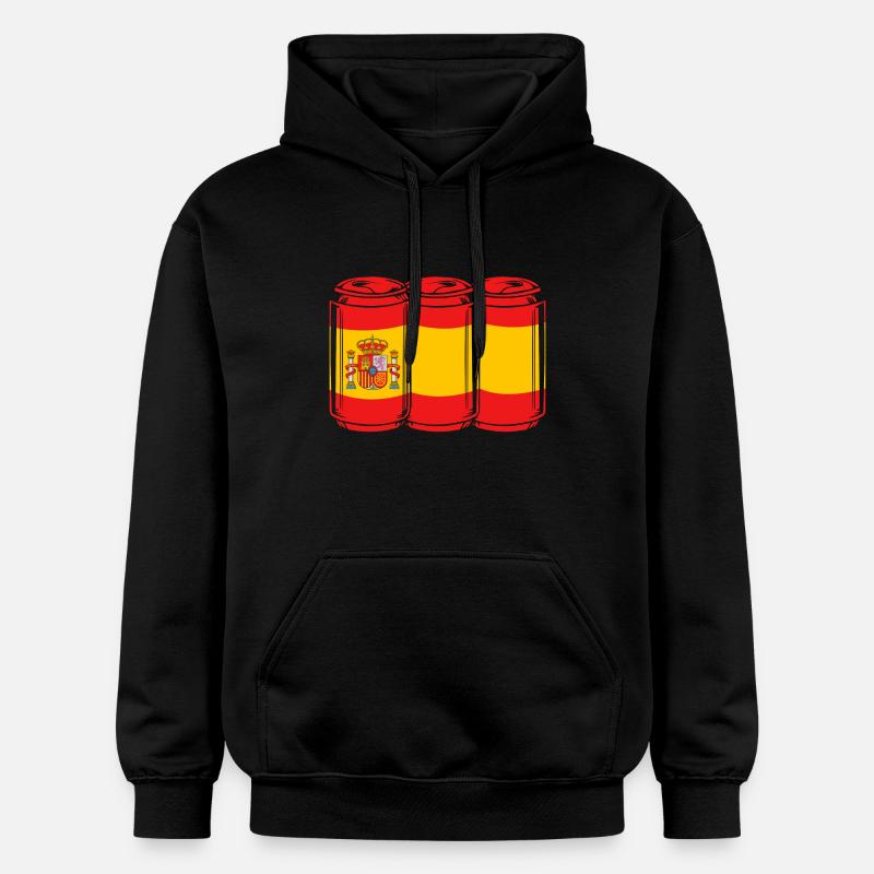 Spanisch - Gildan Unisex Softstyle® Midweight Hoodie - Schwarz