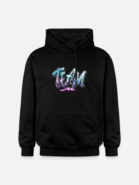 Team - Gildan Unisex Softstyle® Midweight Hoodie - Schwarz