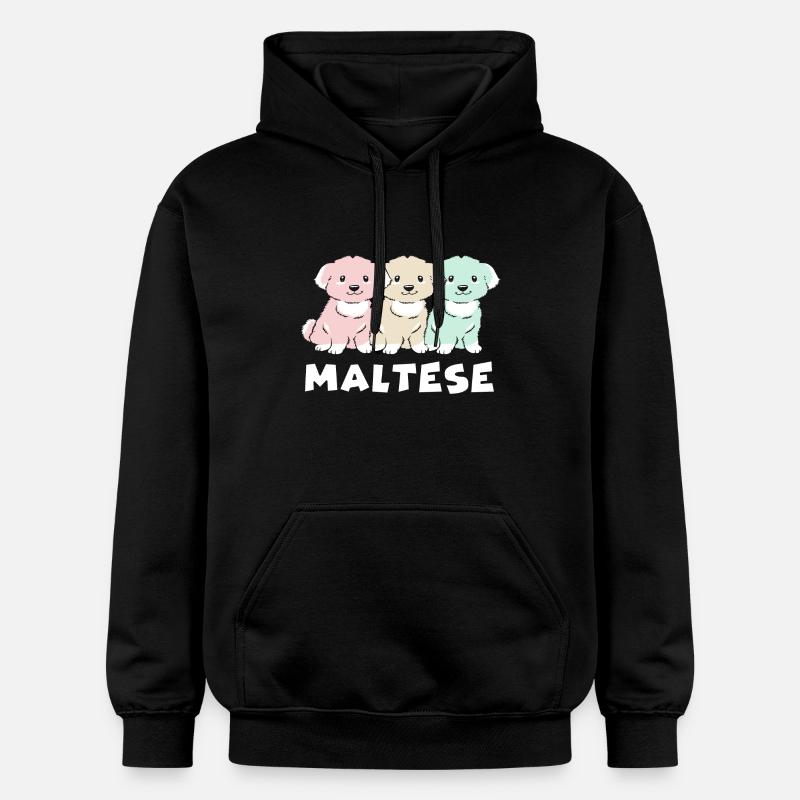 Maltais - Sweat à capuche Softstyle® Gildan Unisexe - noir