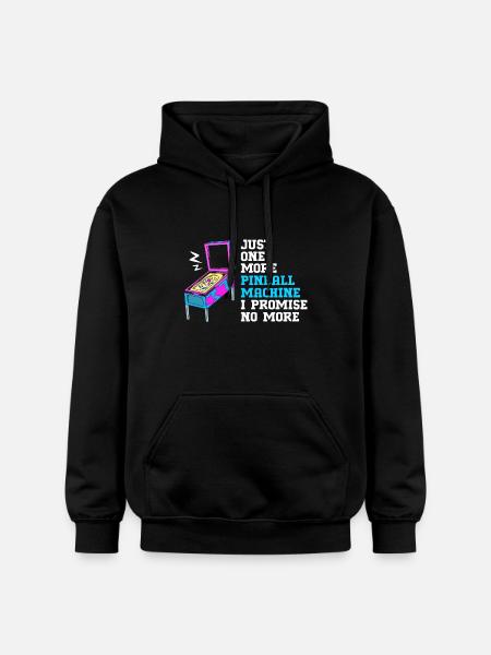 Flipper Boîte de flipper - Sweat à capuche Softstyle® Gildan Unisexe - noir