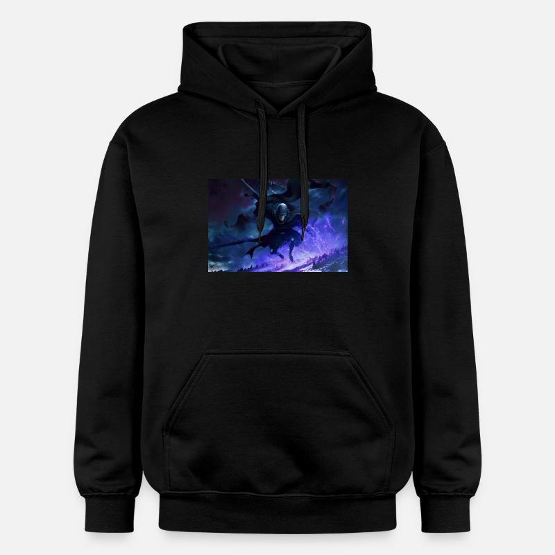 Appel - Sweat à capuche Softstyle® Gildan Unisexe - noir