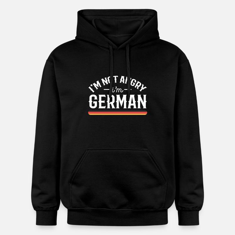 Allemagne Colère Colère - Sweat à capuche Softstyle® Gildan Unisexe - noir