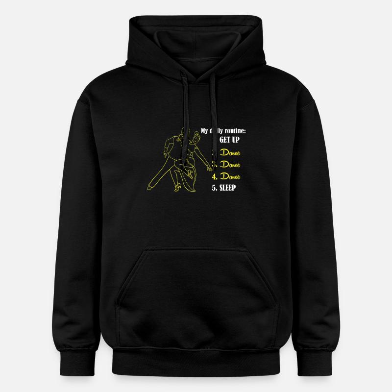 Valse Danse de couple - Sweat à capuche Softstyle® Gildan Unisexe - noir