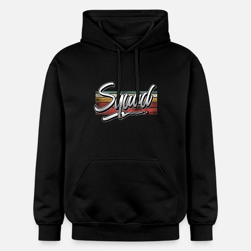 Équipe - Sweat à capuche Softstyle® Gildan Unisexe - noir