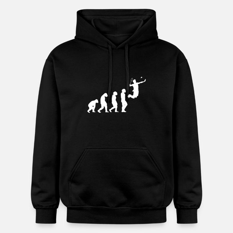 Federball Evolution Badminton - Sweat à capuche Softstyle® Gildan Unisexe - noir