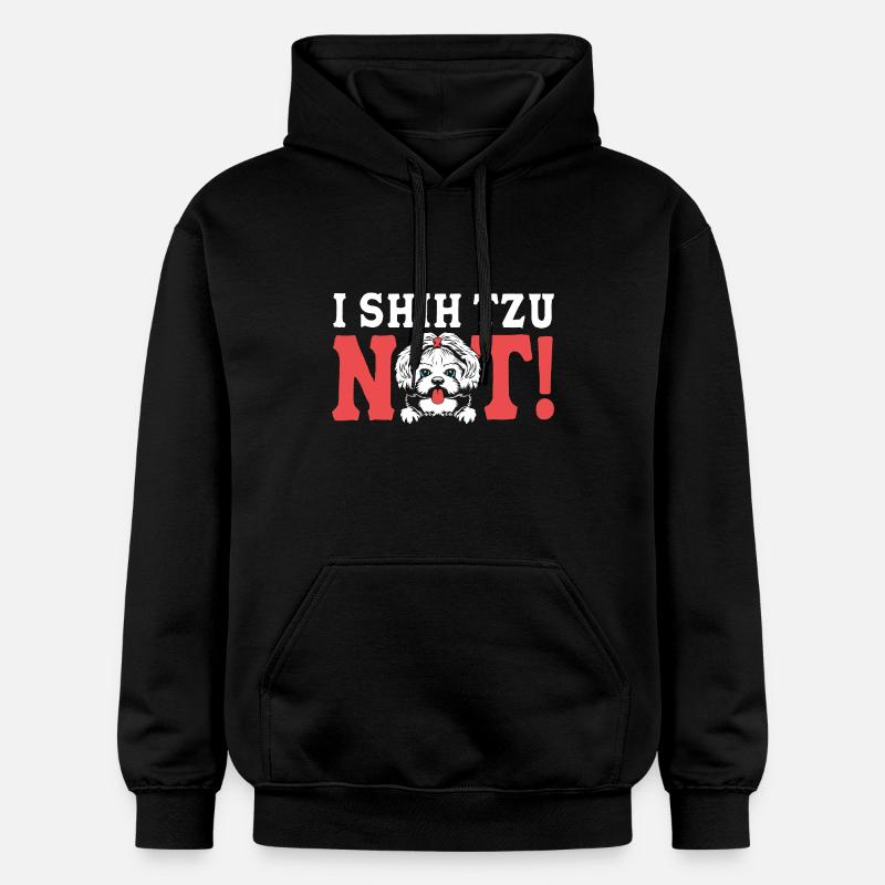 Shih Tzu - Sweat à capuche Softstyle® Gildan Unisexe - noir