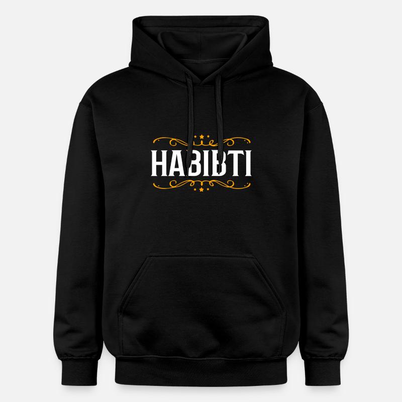 Habibi musulman - Sweat à capuche Softstyle® Gildan Unisexe - noir