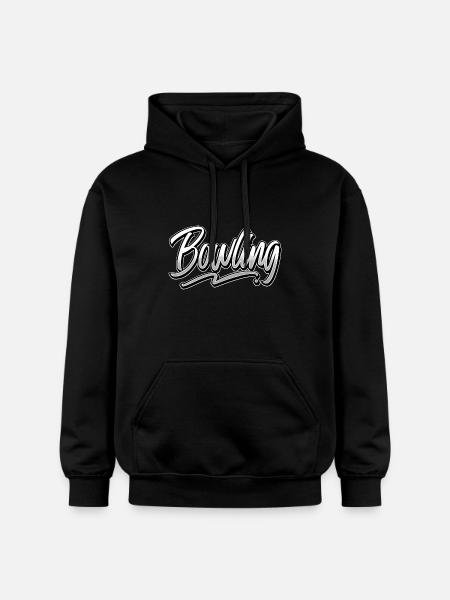 Bowling - Gildan Unisex Softstyle® Midweight Hoodie - black