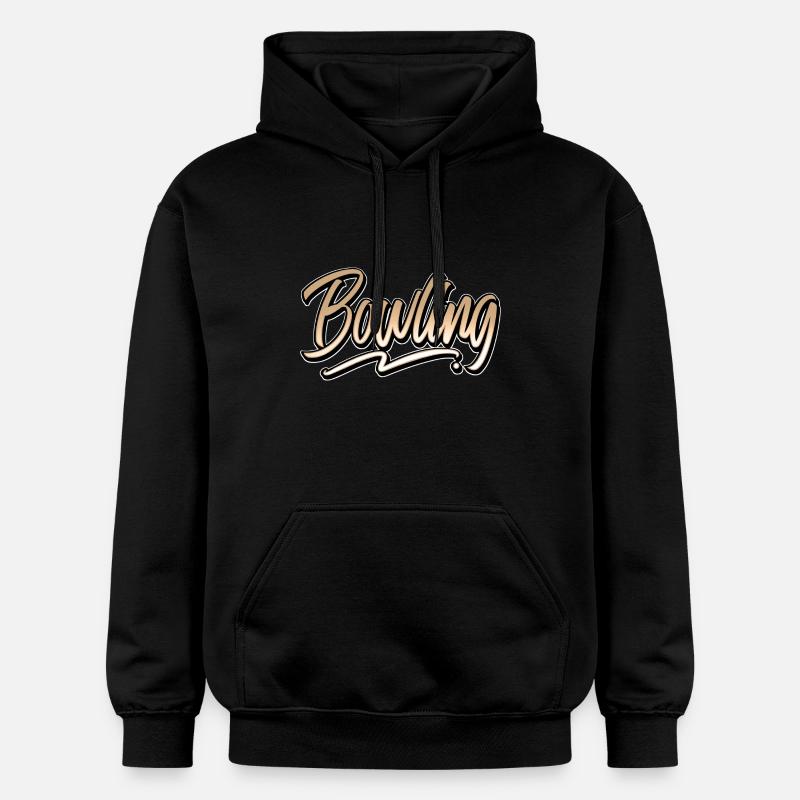 Bowling - Sweat à capuche Softstyle® Gildan Unisexe - noir