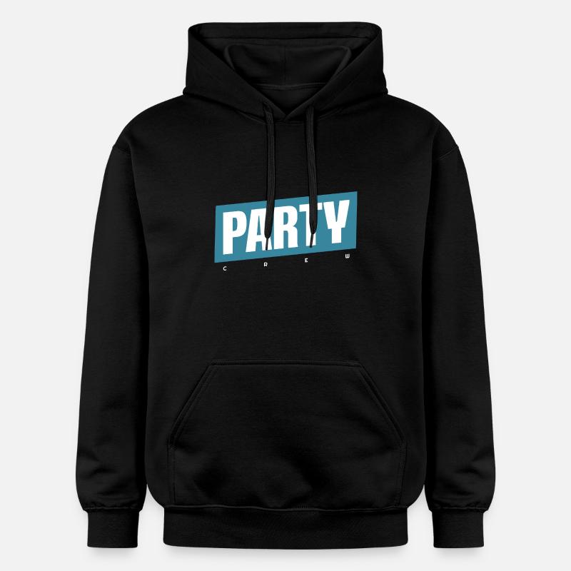 Équipe de fête - Sweat à capuche Softstyle® Gildan Unisexe - noir