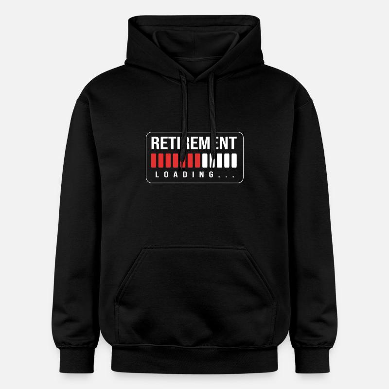 Retraité Retraité Retraité - Sweat à capuche Softstyle® Gildan Unisexe - noir
