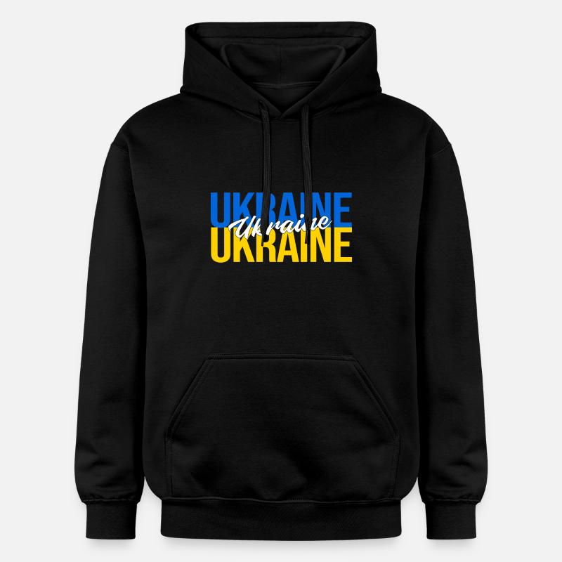 Ukraine - Sweat à capuche Softstyle® Gildan Unisexe - noir