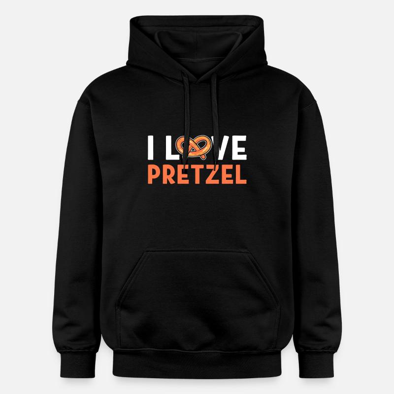 bretzel - Sweat à capuche Softstyle® Gildan Unisexe - noir