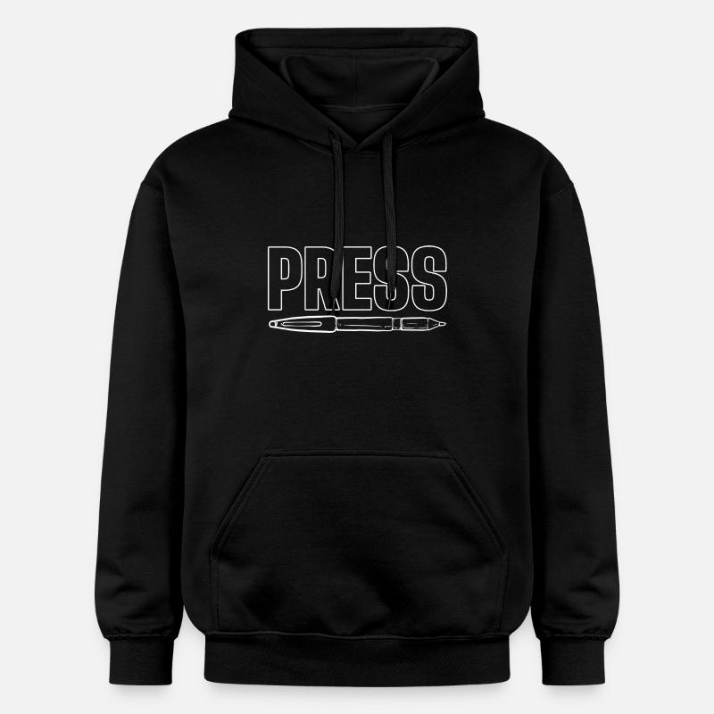 Auteur - Sweat à capuche Softstyle® Gildan Unisexe - noir