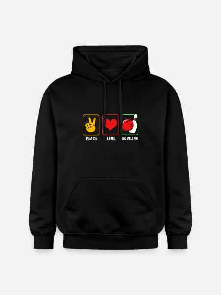 Bowling - Gildan Unisex Softstyle® Midweight Hoodie - black