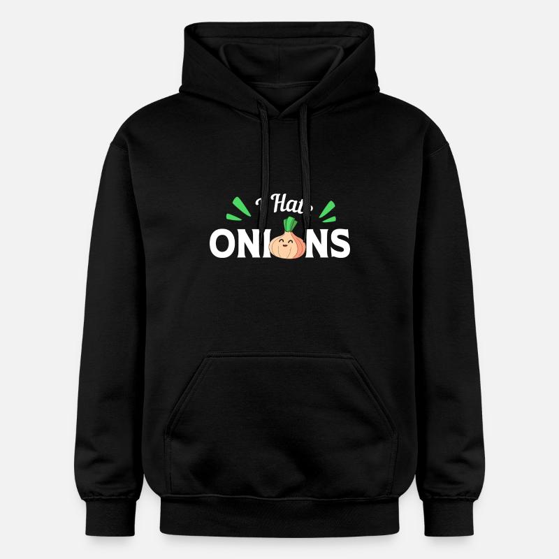 Oignon - Sweat à capuche Softstyle® Gildan Unisexe - noir