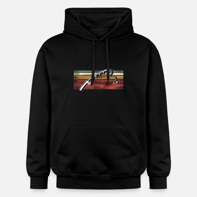 Pêche Pêcheurs Pêche - Sweat à capuche Softstyle® Gildan Unisexe - noir