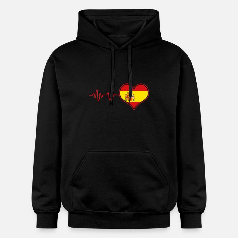 Espagne Espagnol - Sweat à capuche Softstyle® Gildan Unisexe - noir