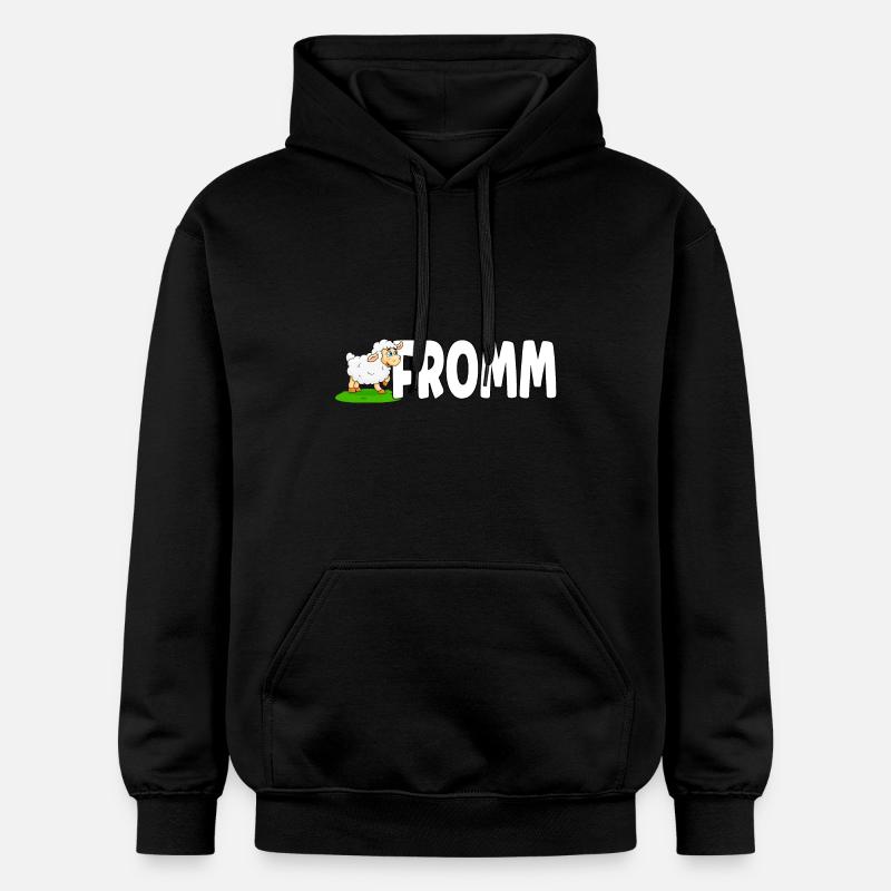 Lammfromm - Vous êtes innocent. TOUJOURS! - Sweat à capuche Softstyle® Gildan Unisexe - noir