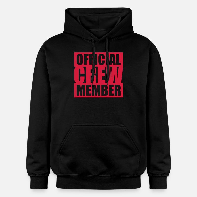 Official Crew Member Logo - Sweat à capuche Softstyle® Gildan Unisexe - noir