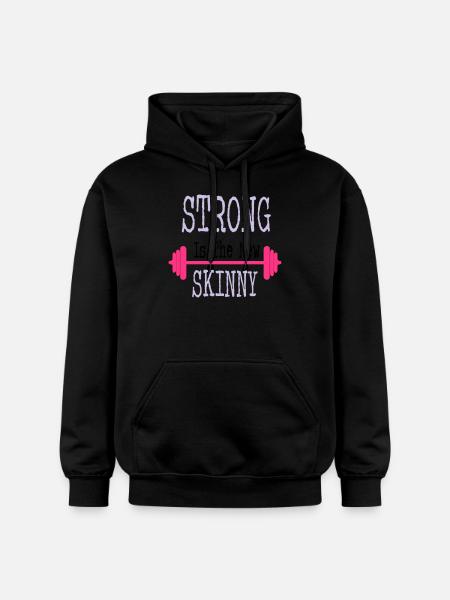 Strong - Gildan Unisex Softstyle® Midweight Hoodie - Schwarz