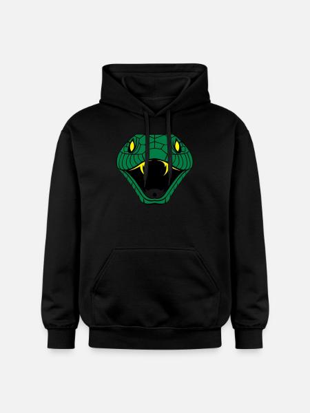 snake_002 - Sweat à capuche Softstyle® Gildan Unisexe - noir