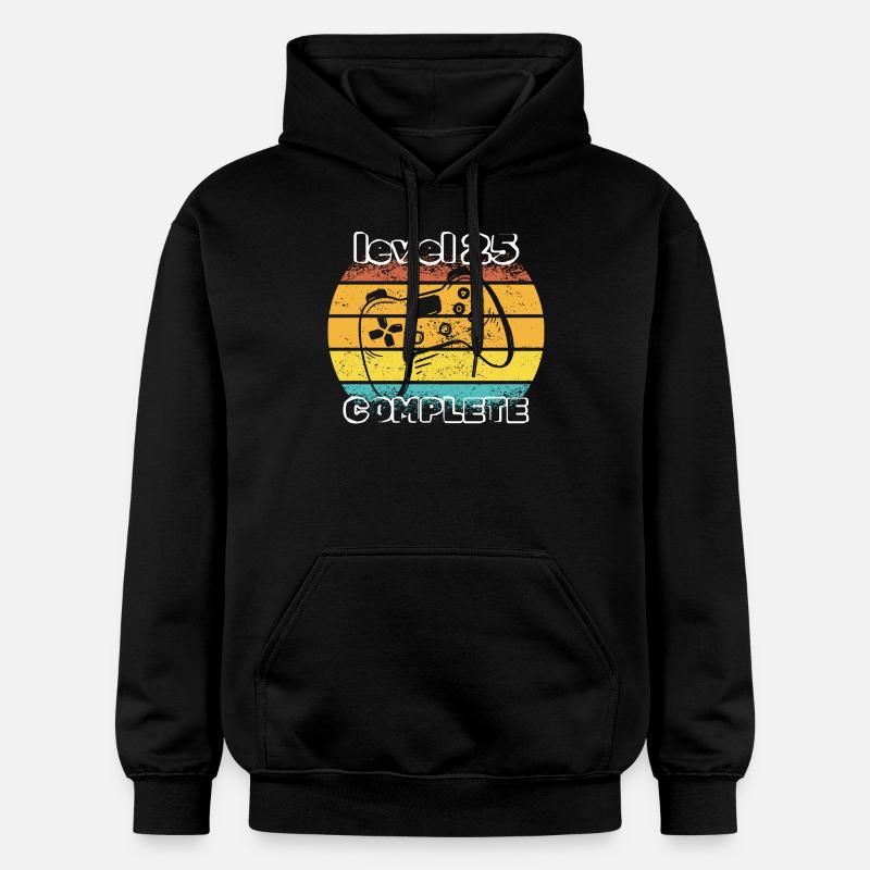 level 25 complete - Sweat à capuche Softstyle® Gildan Unisexe - noir