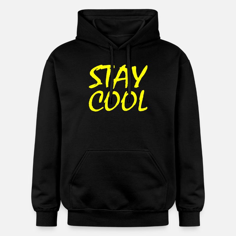 Stay cool - Sweat à capuche Softstyle® Gildan Unisexe - noir