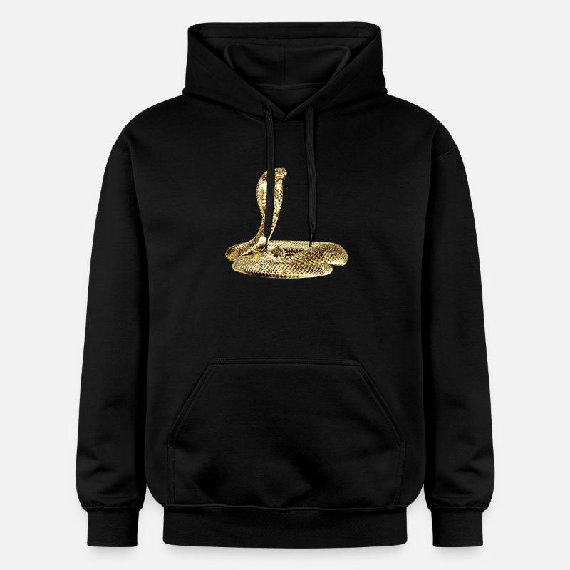 Cobra à l’attaque de Black - Sweat à capuche Softstyle® Gildan Unisexe - noir