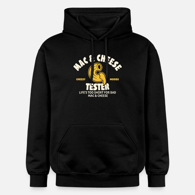 Testeur de macaroni au fromage - Sweat à capuche Softstyle® Gildan Unisexe - noir