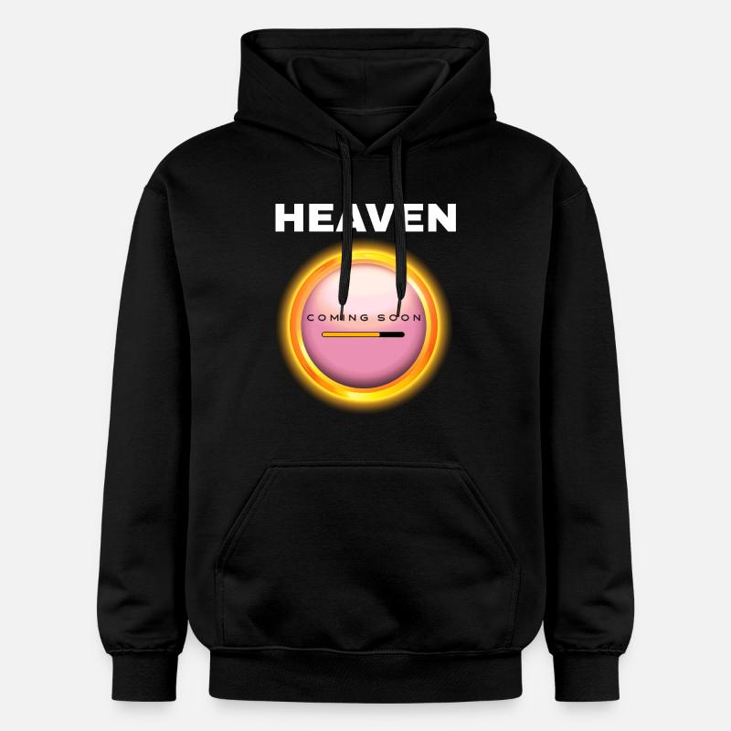 Le paradis bientôt - Sweat à capuche Softstyle® Gildan Unisexe - noir