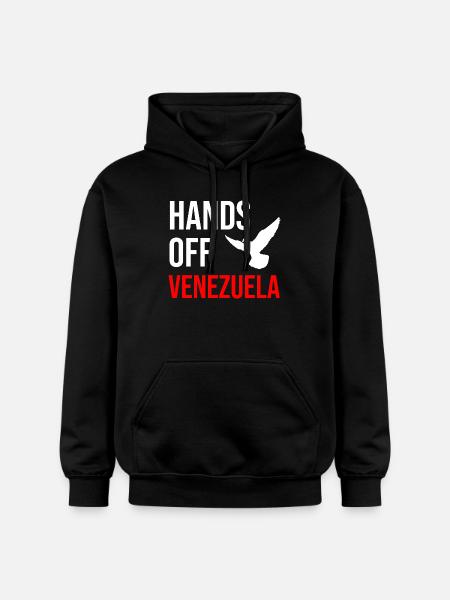 HANDS OFF VENEZUELA - Gildan Unisex Softstyle® Midweight Hoodie - black