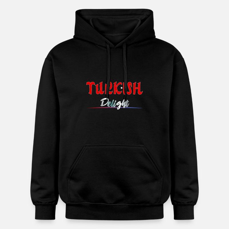 Turkish Delight - Gildan Unisex Softstyle® Midweight Hoodie - black