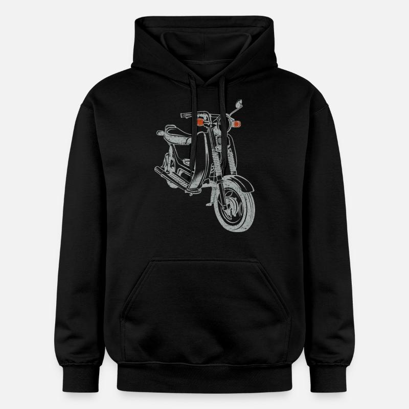 Simson SR50 SR80 - Sweat à capuche Softstyle® Gildan Unisexe - noir